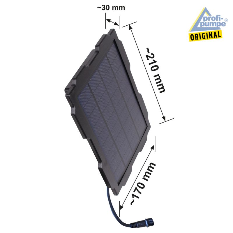 Solar Panel mit Akku 7,4V 3 Watt Solar Panel mit Akku 7,4V 3 Watt