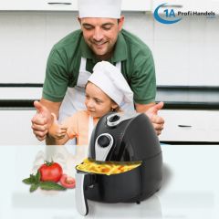 B-Ware Heißluft-Multifritteuse ECO AIR-PROFI 1350W, schwarz