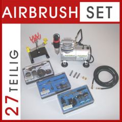 Profi- Airbrush Komplettset COMPACT STARTER-SET 3