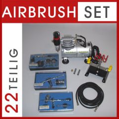 Profi- Airbrush Komplettset COMPACT STARTER-SET 6