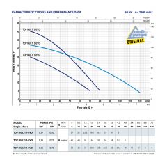 Tauchdruckpumpe für schwimmende Entnahme - TOP MULTI 2 - EVO